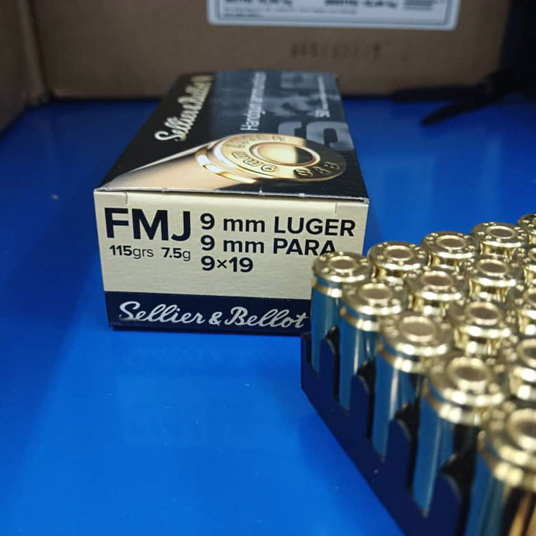 9 mm LUGER / 9 mm PARA / 9 × 19 FMJ